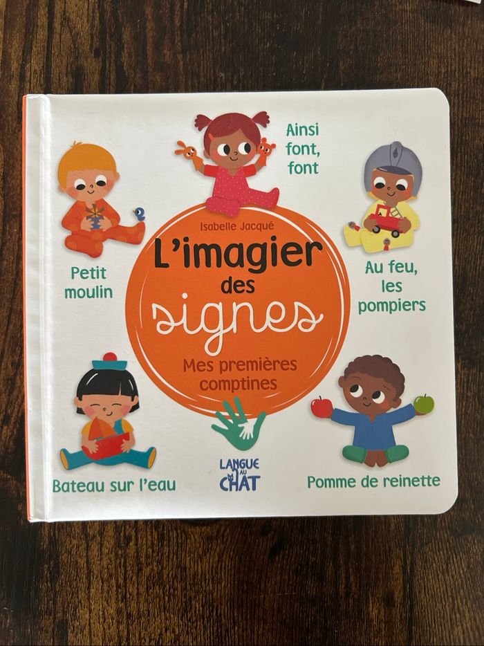 L’imagier des signes - Mes premières comptines