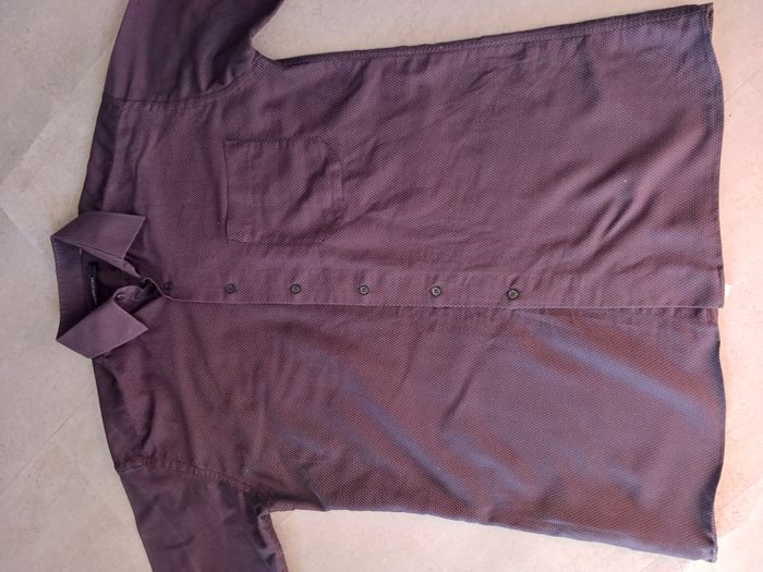 chemise manches longues violette HORIZON - photo numéro 3