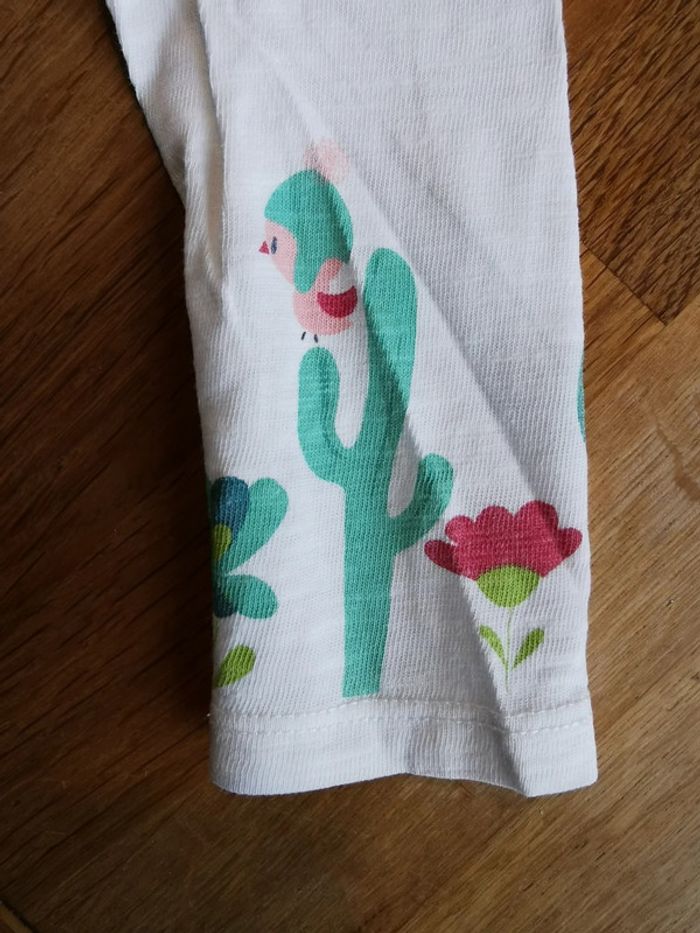 Lot 2 T shirts manches longues 6 mois - photo numéro 5