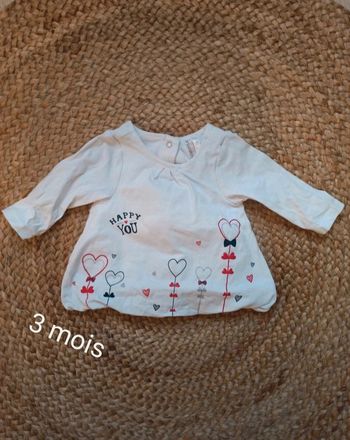 Robe blanche orchestra 1 mois