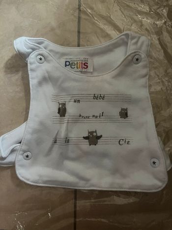 Bavoir ou top la compagnie des petits