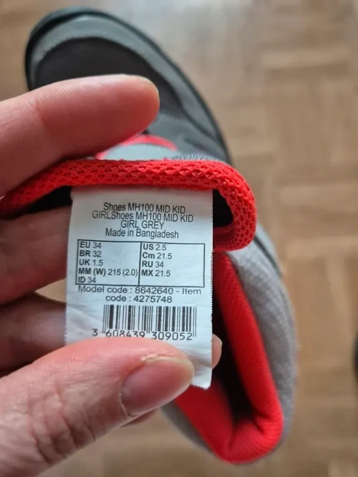 Chaussures de randonnée p34 - photo numéro 4