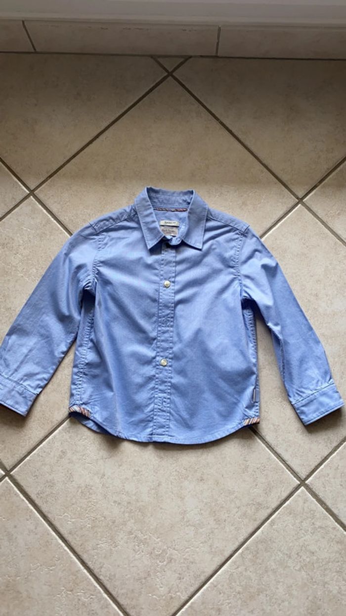 Chemise bleue ML
