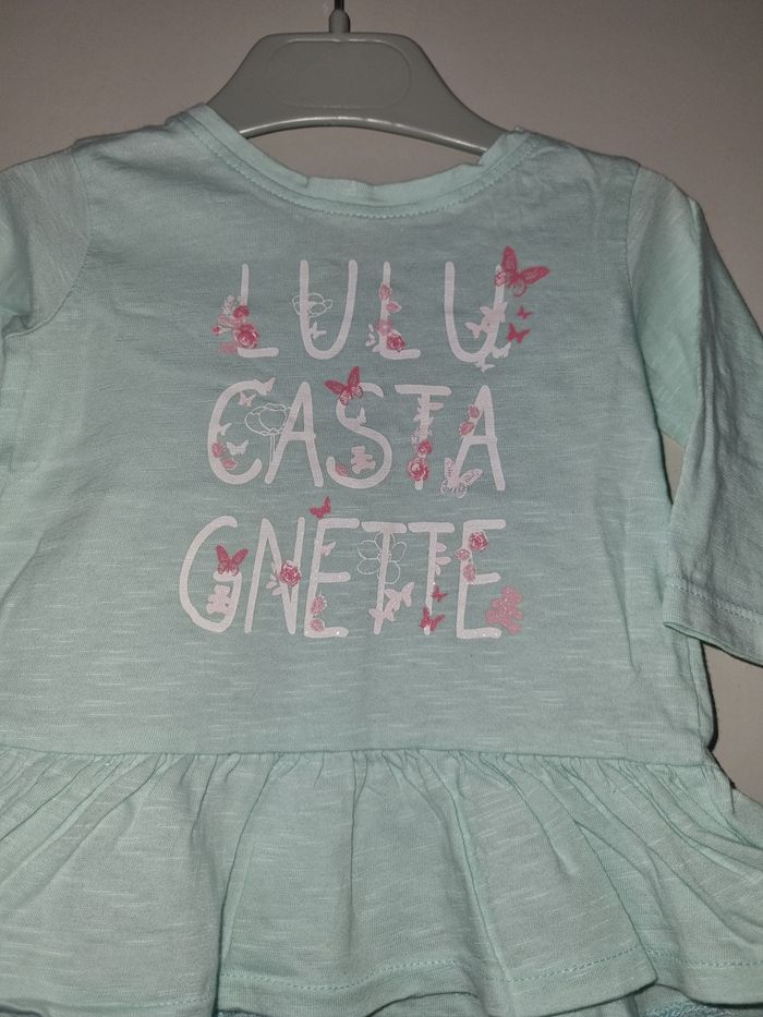T-shirt tunique Lulu Castagnette neuf 6 mois - photo numéro 3