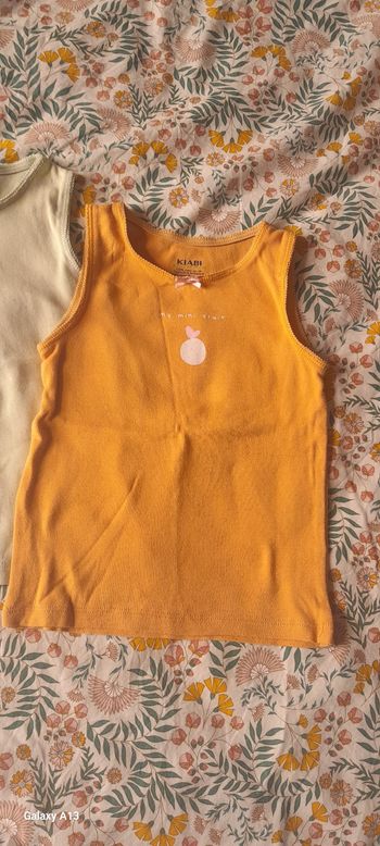 Lot débardeurs 18 mois