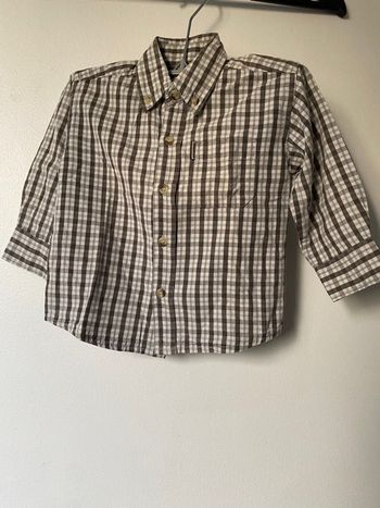 Chemise à carreaux