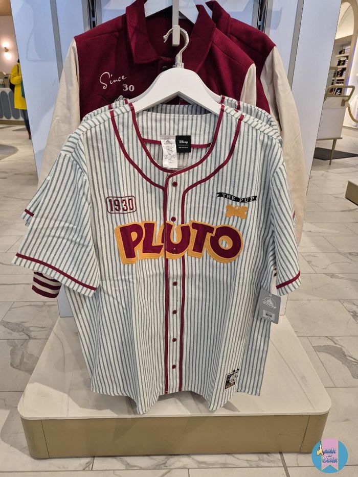 Chemise base ball pluto