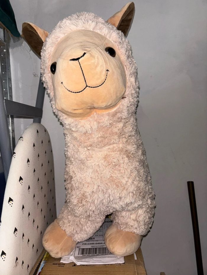 Grande peluche lama - photo numéro 2