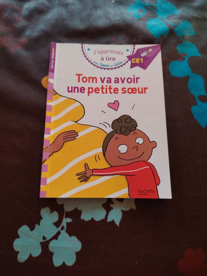 Livre sami et Julie "Tom va avoir une petite soeur"