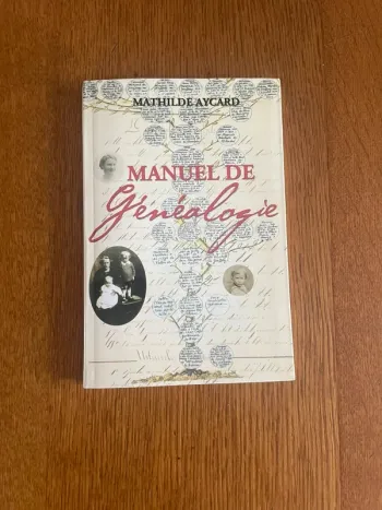 Livre le manuel de généalogie de Mathilde Aycard