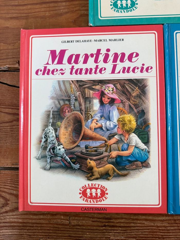 Collection Farandole lot de 3 livres anciens vintage Martine Casterman Marlier Delahaye - photo numéro 3