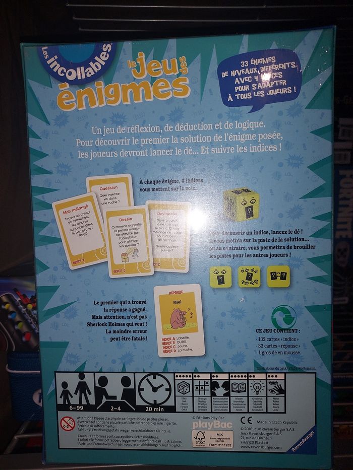 Les incollables jeu d'énigmes - photo numéro 2