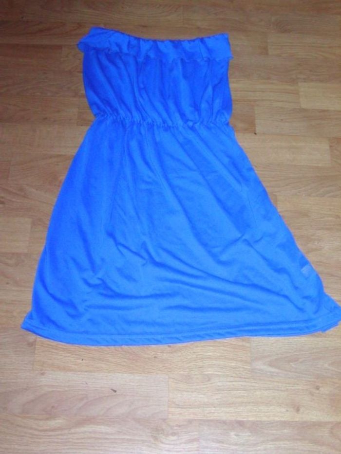 Tunique MADAME A PARIS bleu roy bustier taille S TBE