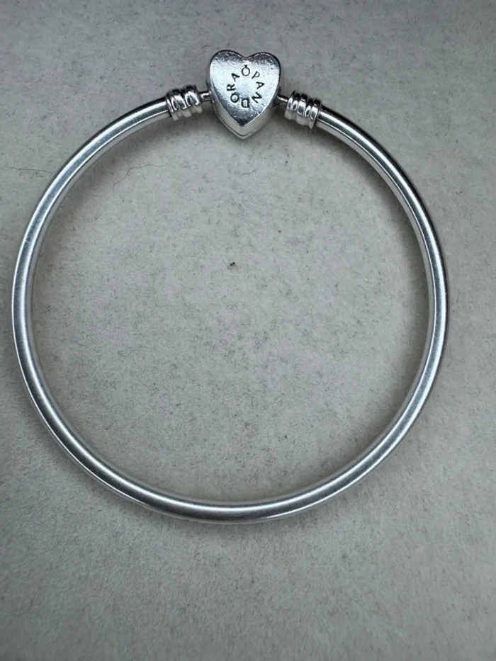Bracelet Jonc Pandora Authentique Family Forever T17 - photo numéro 2