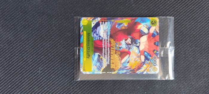 One Piece Card Game Monkey.D.Luffy Pre-Release Winner Promo P-036 Sealed