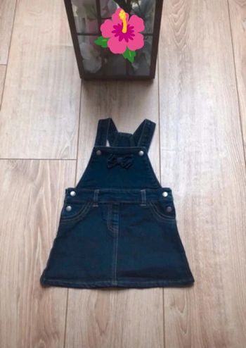 Robe jean 9 mois Tissaia état neuf