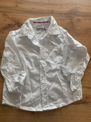 Chemise blanche garçon taille 4 ans Tape à l’œil