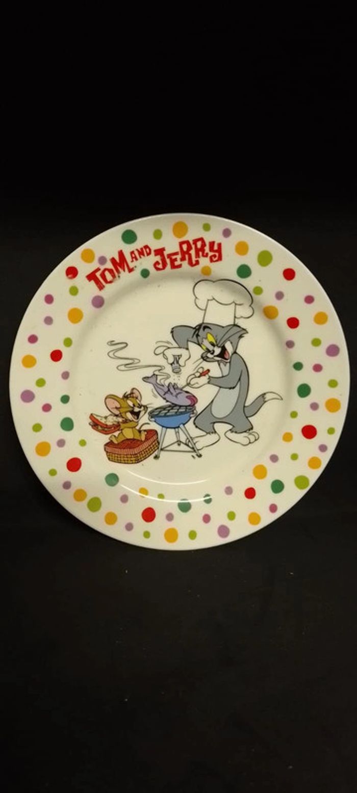 Petite assiette Vintage Tom et Jerry