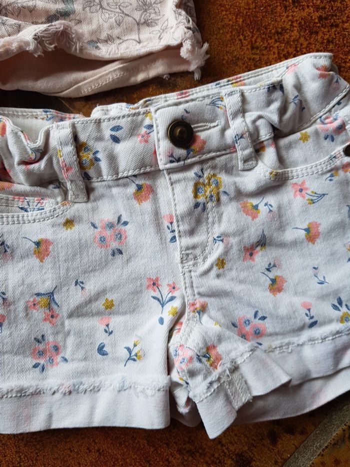 Lot de 2 shorts fille 3ans tape à l'oeil - photo numéro 2
