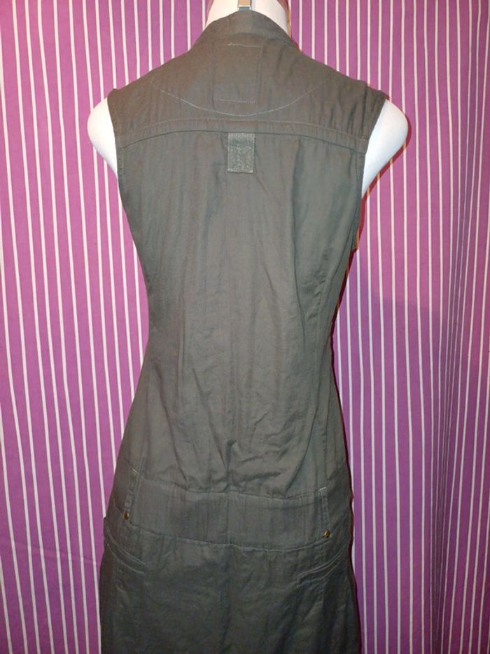 🩶Robe marron 100% coton - photo numéro 4
