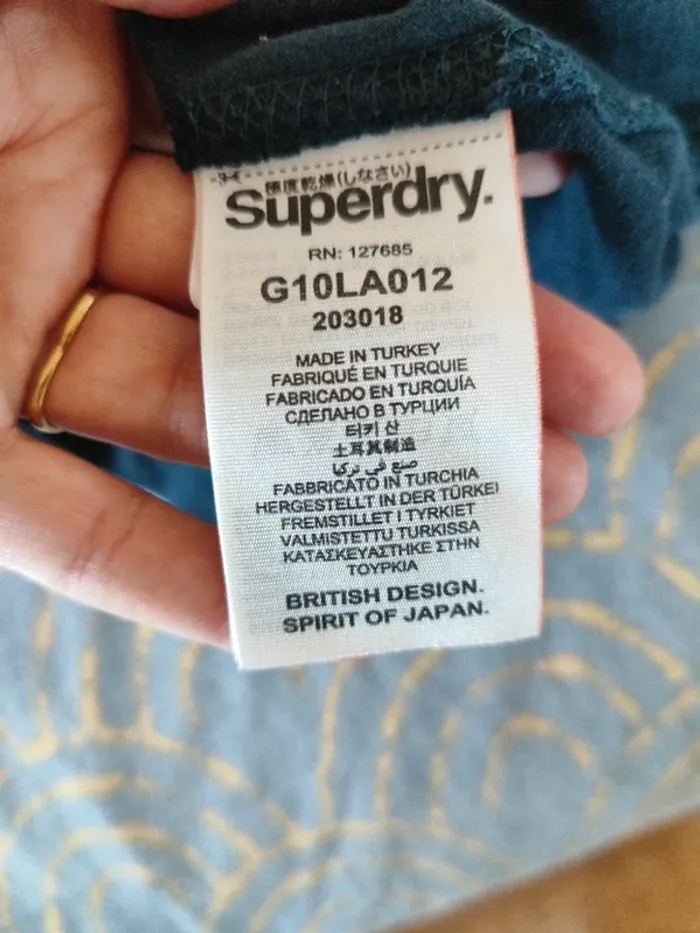 Top Superdry 34 pailleté - photo numéro 6