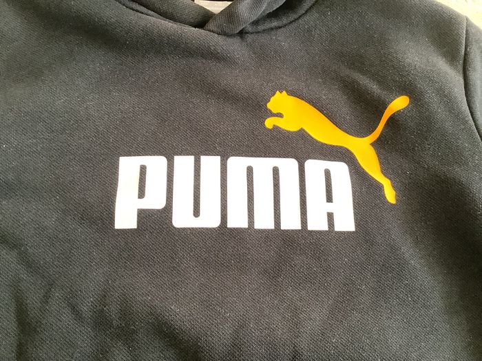 Pull à capuche puma 9/10 ans - photo numéro 2