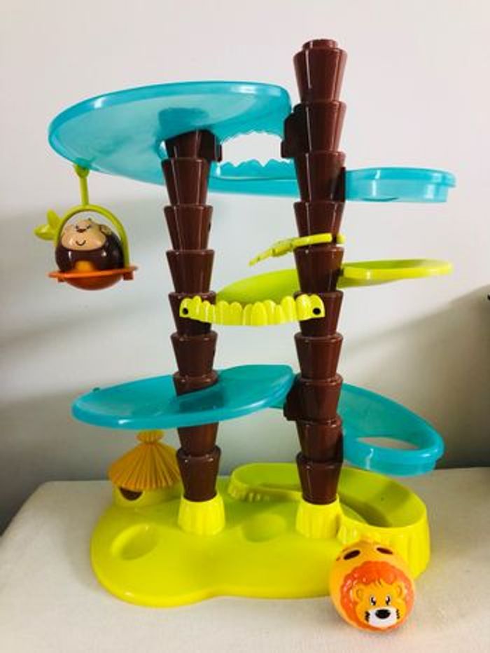 Ouaps - 20305 - Jouet De Premier Age - Tizoo Mon Grand Playset Jungle