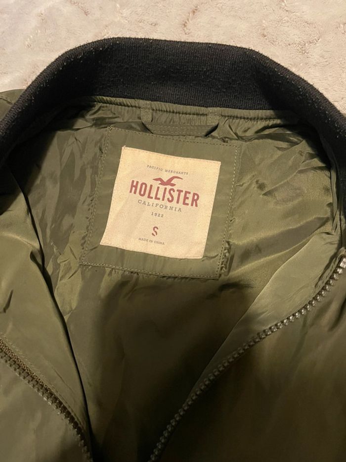 Blouson kaki - Hollister - T. S - photo numéro 2