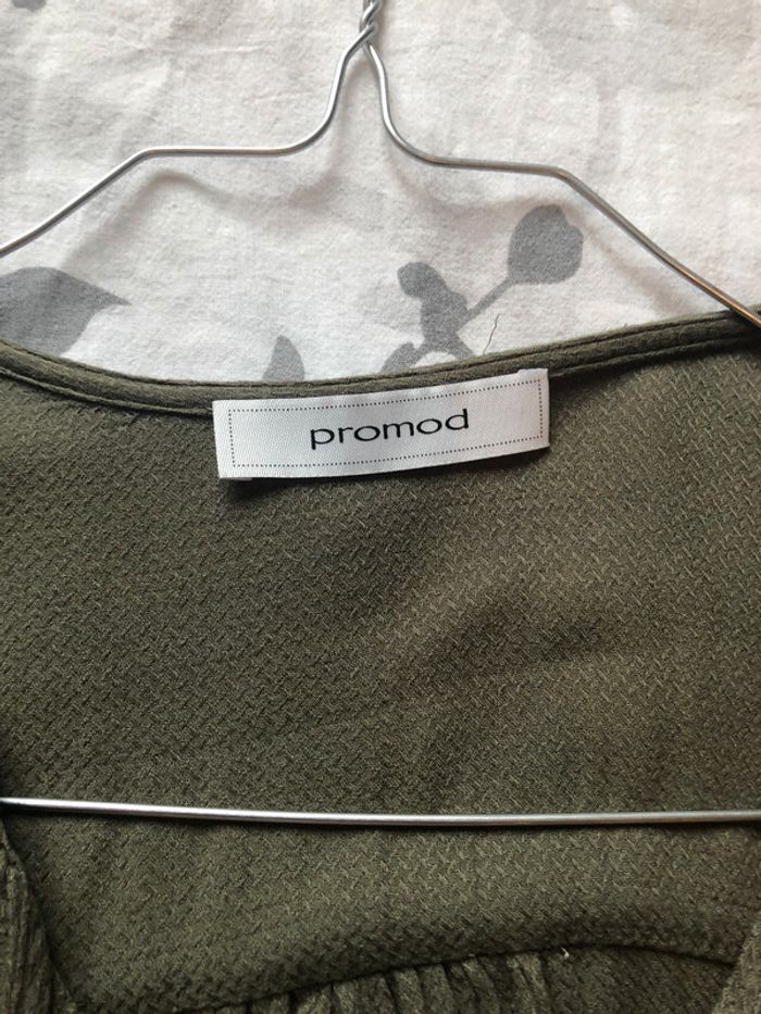 Blouse kaki Promod 36 - photo numéro 3