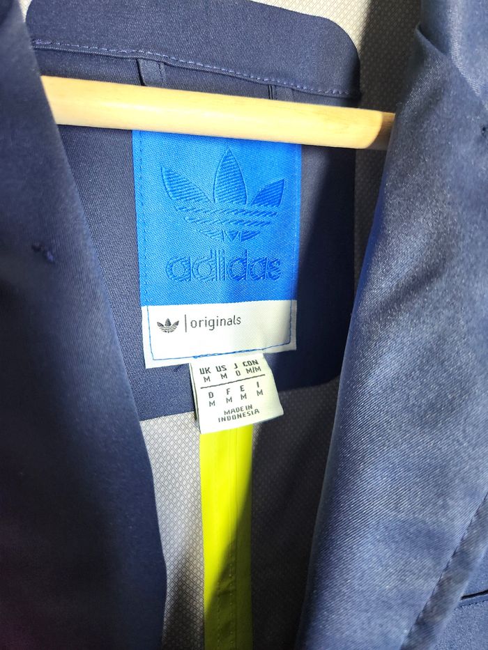 Veste de Travail Imperméable Adidas Blue - Taille M - photo numéro 3