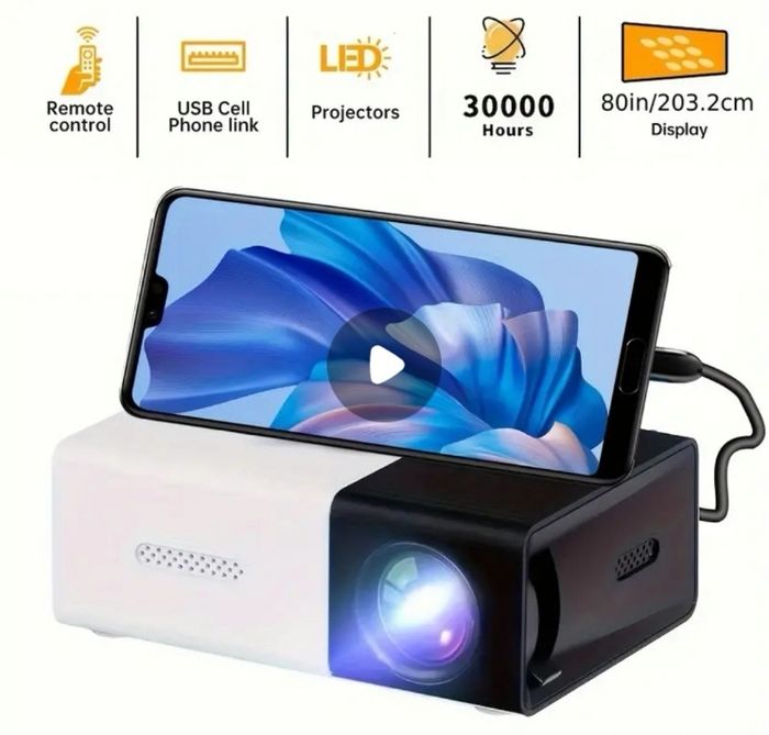 MINI VIDÉO-PROJECTEUR PORTABLE MAOHUTER