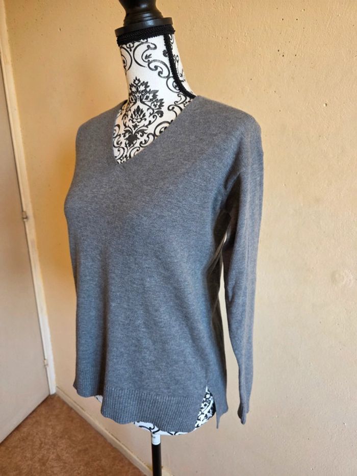 Pull gris femme T : L - photo numéro 2
