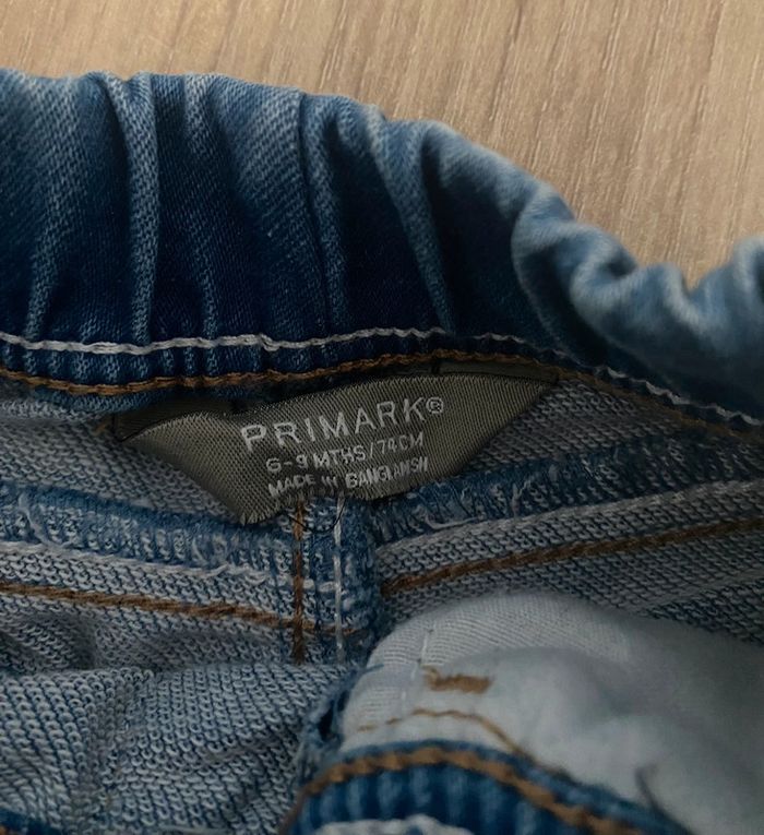 Jean bleu primark garçon 9 mois - photo numéro 3