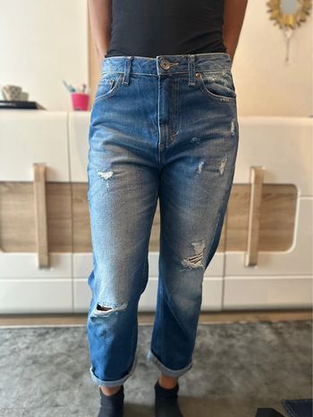 Jeans troué boyfriend