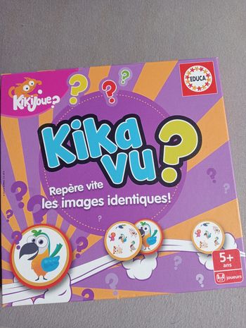Jeu de société enfant Kika vu