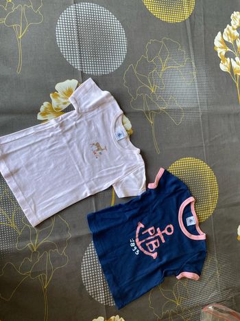 T24mois lot 2 tee shirt
