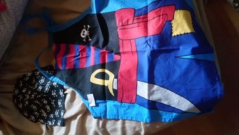 ensemble toque et tablier enfant