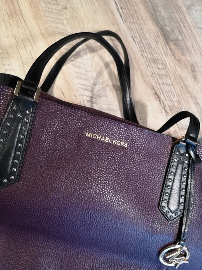 Sac Michael kors violine noir neuf MK - photo numéro 6