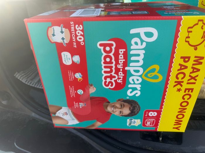 Pampers pants taille 8