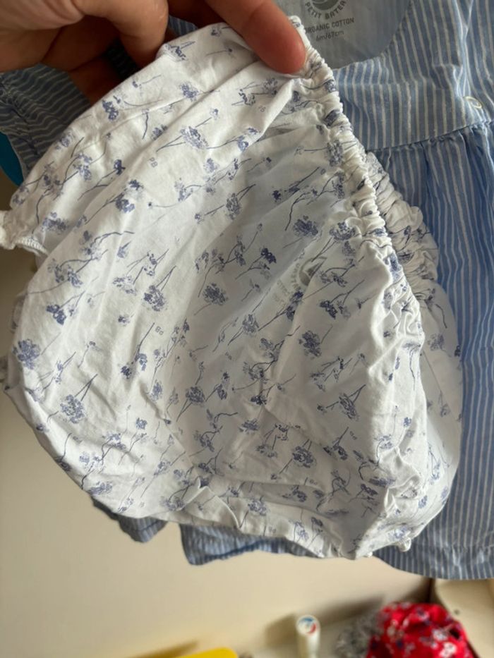 Ensemble blouse et culotte petit bateau - photo numéro 5