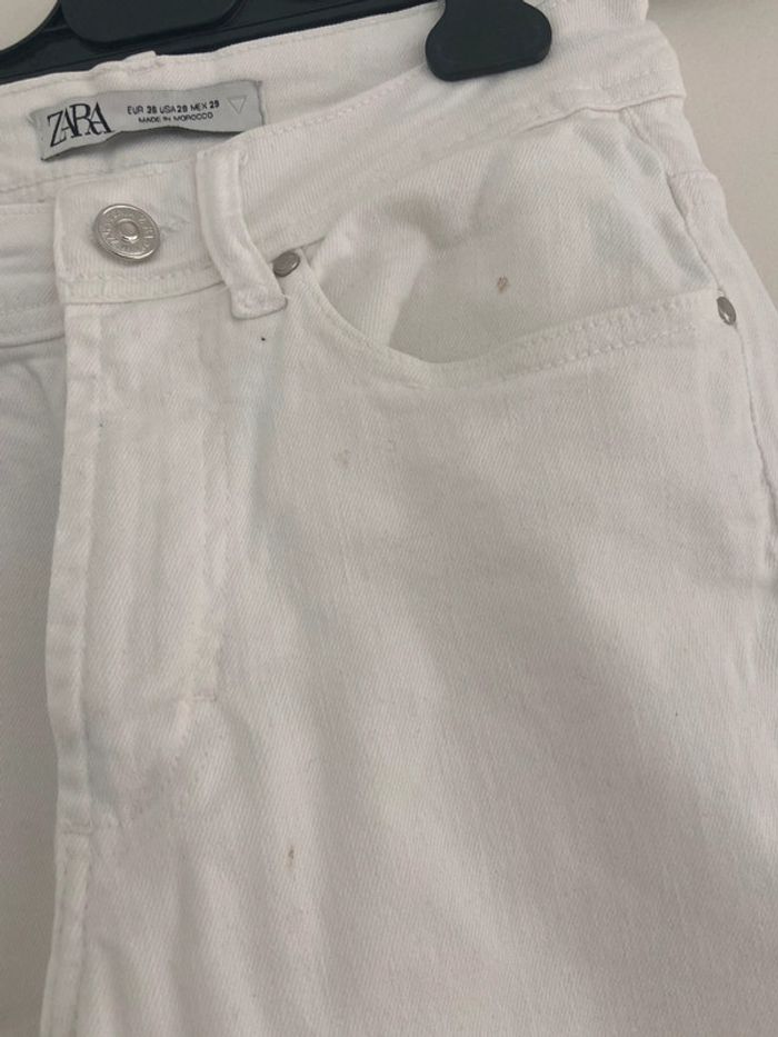 Jean blanc Zara homme - photo numéro 6