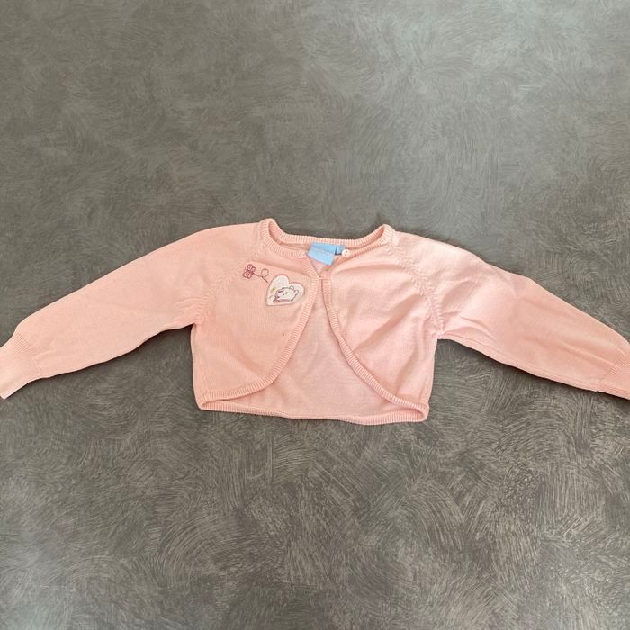 Gilet rose pale Disney baby