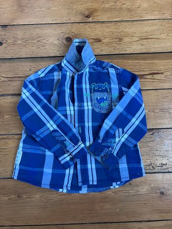Chemise bleue Sergent Major garçon 3 ans