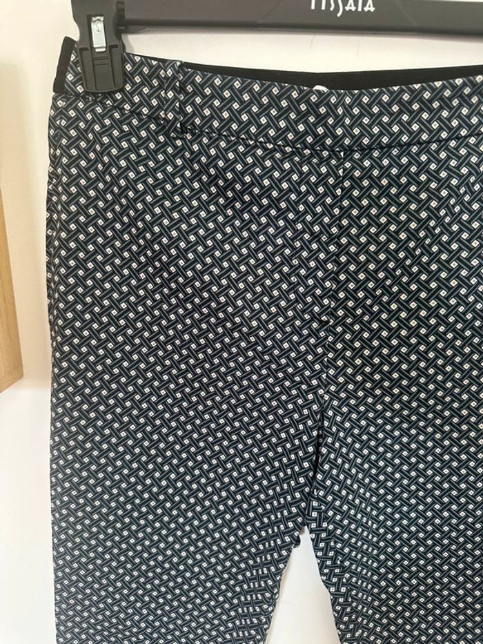 Pantalon H&M, taille 42 élastique à la taille - photo numéro 2