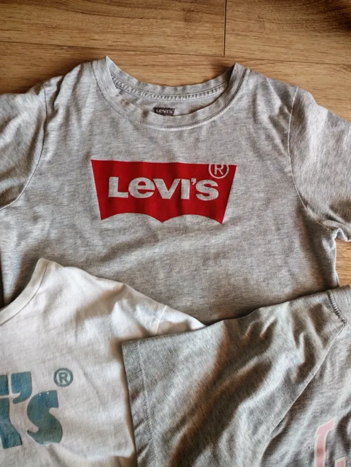 Lot de 3 manches courtes Levi's 12 ans - photo numéro 3