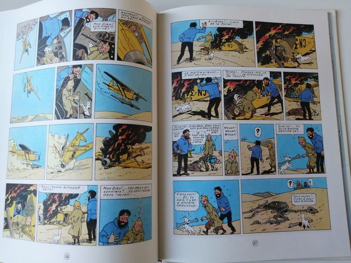 BD les aventures de tintin - le crabe aux pinces d'or - photo numéro 3