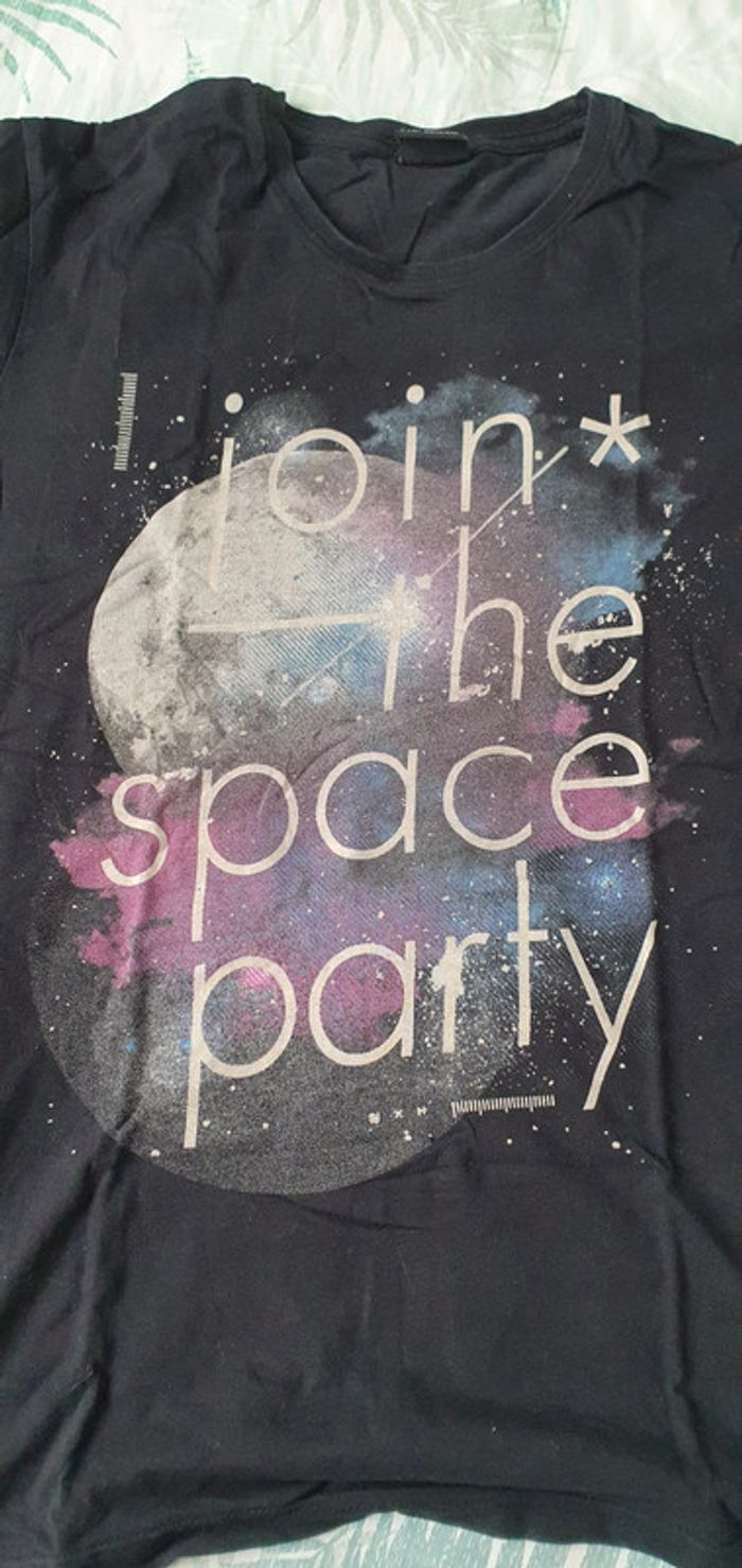 Tee shirt space fisbone taille L - photo numéro 2
