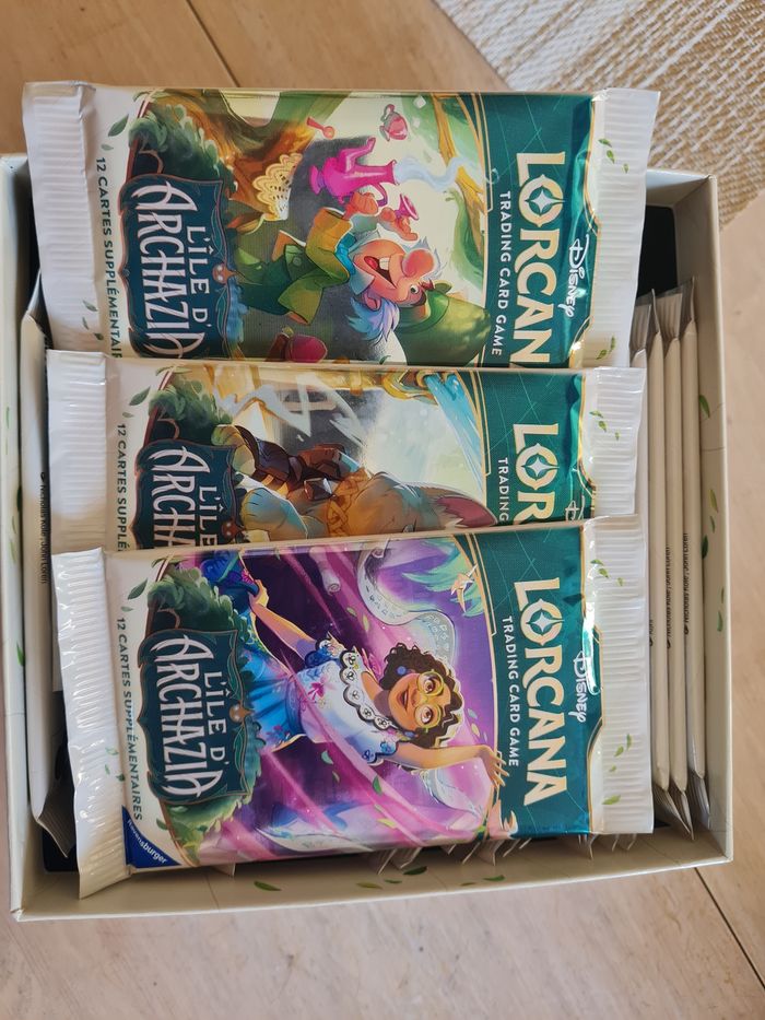 Lorcana lotvde 28 boosters L'île d'Archazia en VF