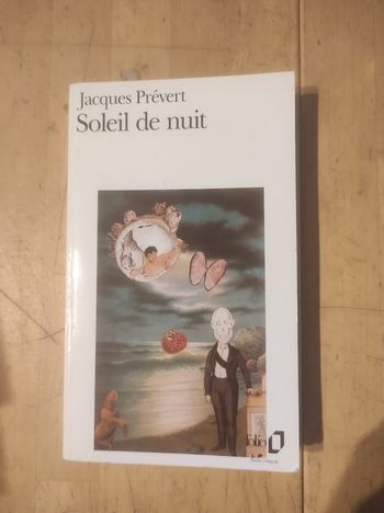 Soleil de nuit Jacques Prévert Folio 1999