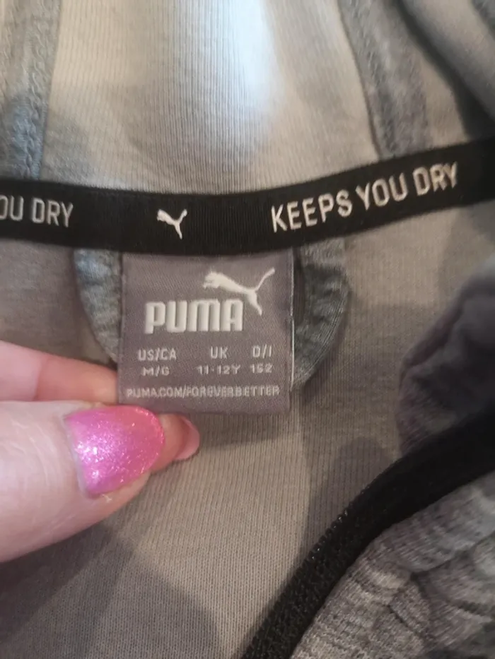 Veste Puma grise - photo numéro 5